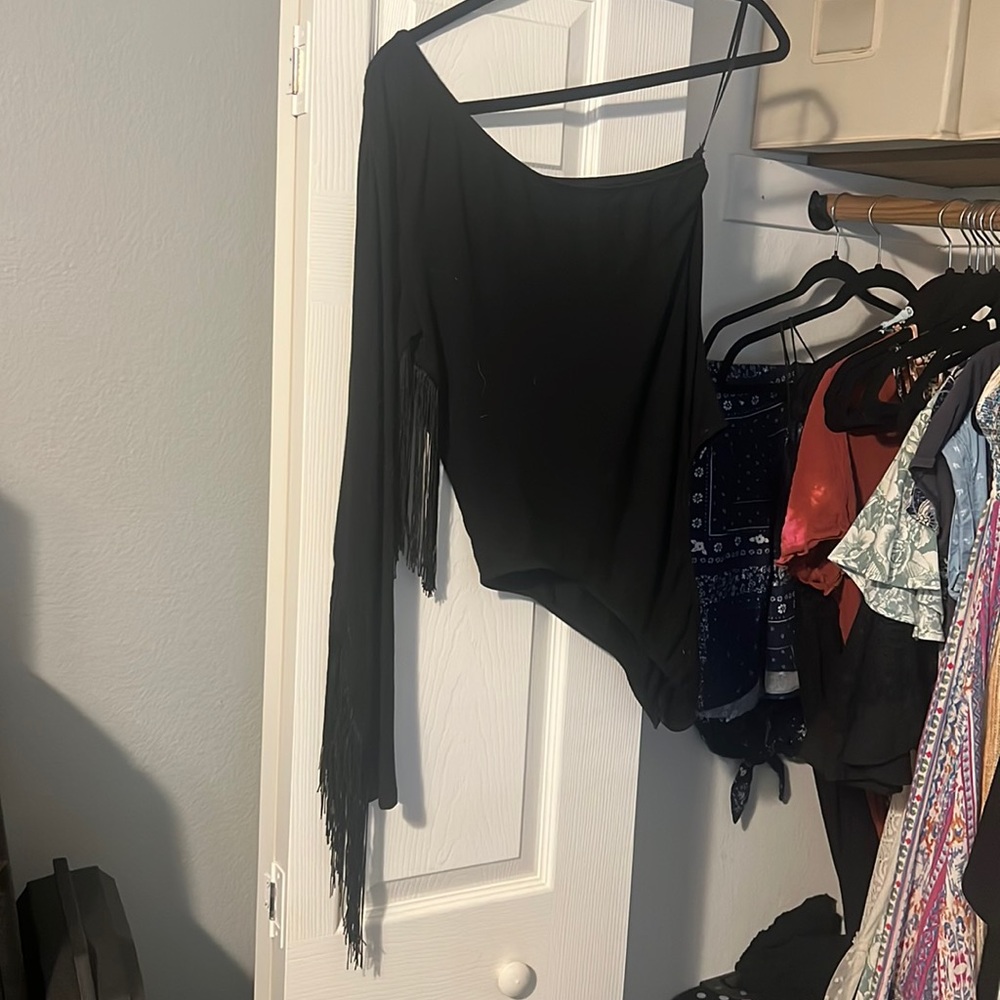 Black body suit never worn